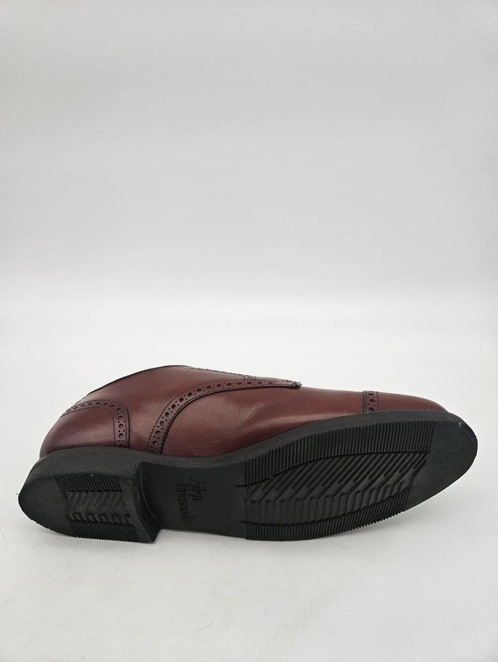 Allen Edmonds Benton Brown Leather Cap Toe Oxford Comfort Orthotics Size 11